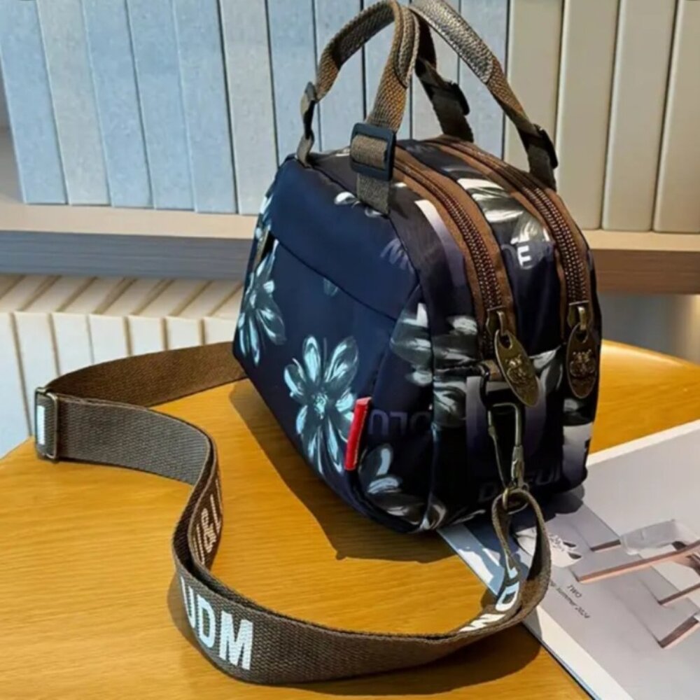 BLUE AND GRAY  BAG NEW.